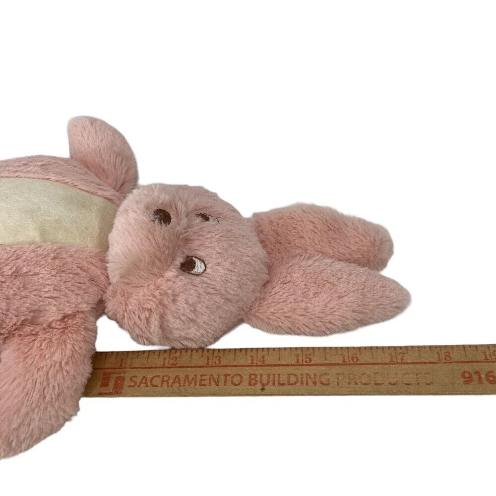 VINTAGE Elite Pet Squeaking Plush Stuffed‎ Toy Pink Easter Rabbit Long Ear 17 in